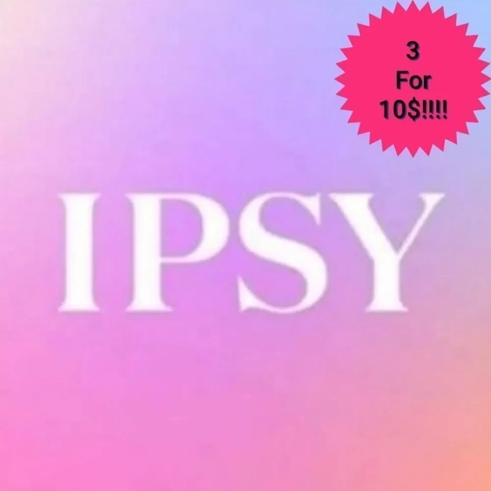 3/$10 Ipsy Cosmetic Bags